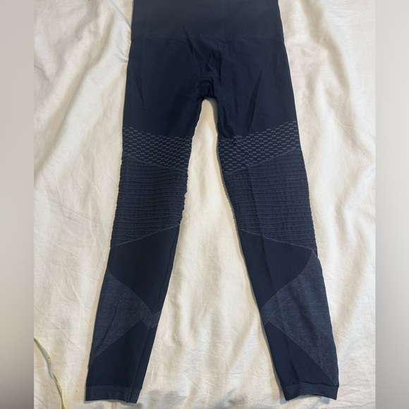 SPANX Womens  Seamless Moto Legging Indigon Sky Blue 50200R Size Medium - Picture 8 of 11